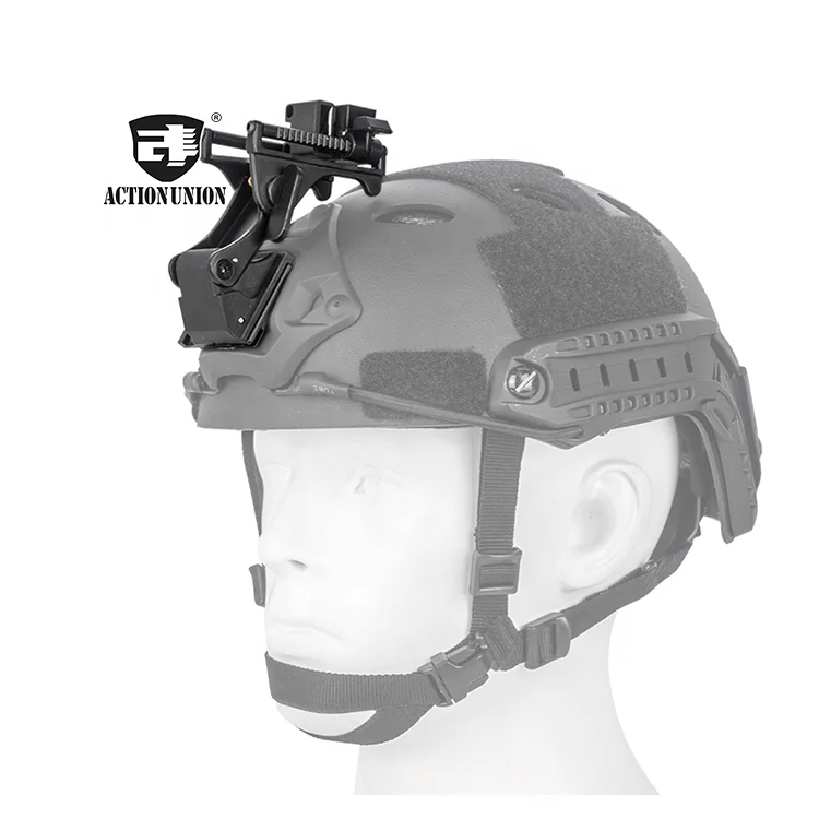 Action Union Helmet Accessory NVG Mount Monocular Tactical Bracket Night Vision Mount for PVS-7 PVS-14 CS