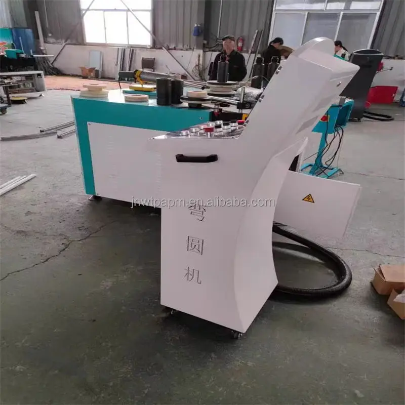Customized Precision arc bending machine Aluminum Profiles 3 Roll Bending Machines For Frame