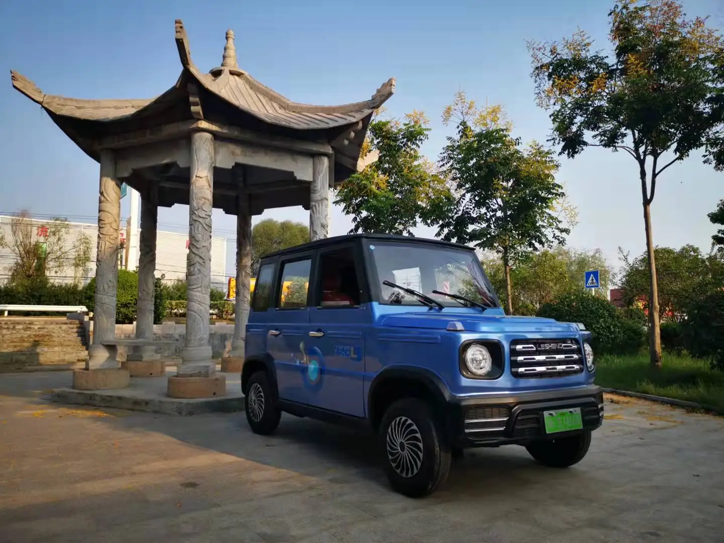 4 wheel seats low speed electric car new energy multi purpose mini for olderly