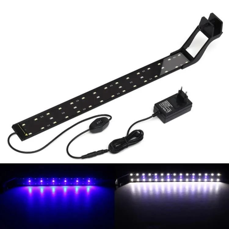 High Performance Chihiros Wrgb 2 Led Aquarium Lighting Clip Coral Reef Lamp Aquarium Ultra-thin Aluminum Rear Shell