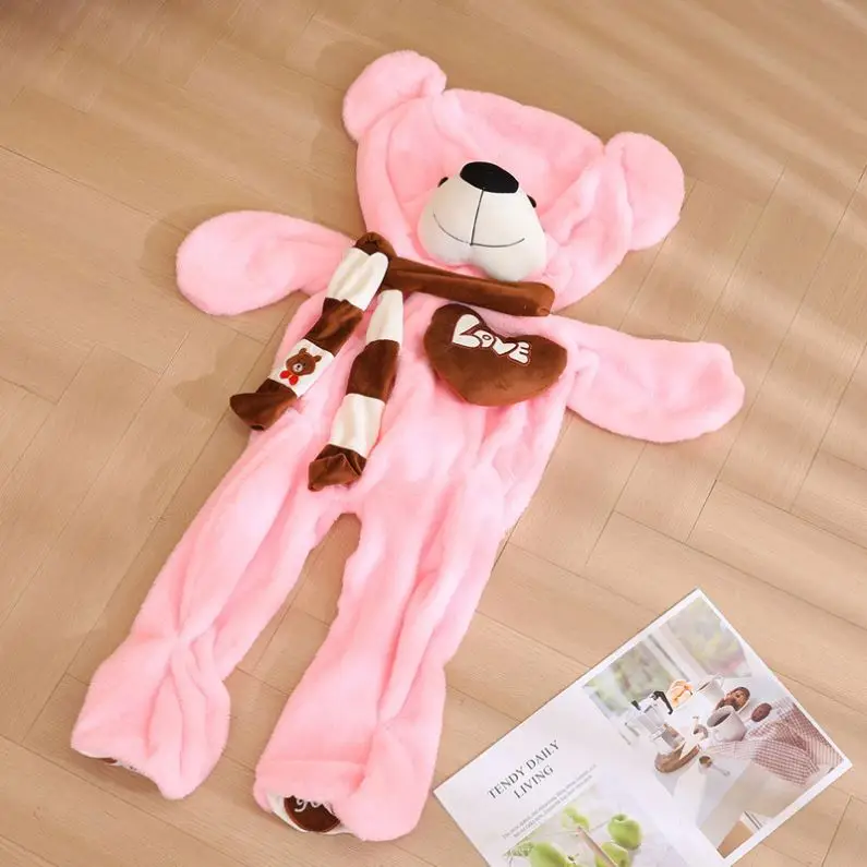 Without Filling Giant Plush Animal Unstuffed Doll Cover Empty Jumbo Teddy Bear Plush Animal Toys Skin
