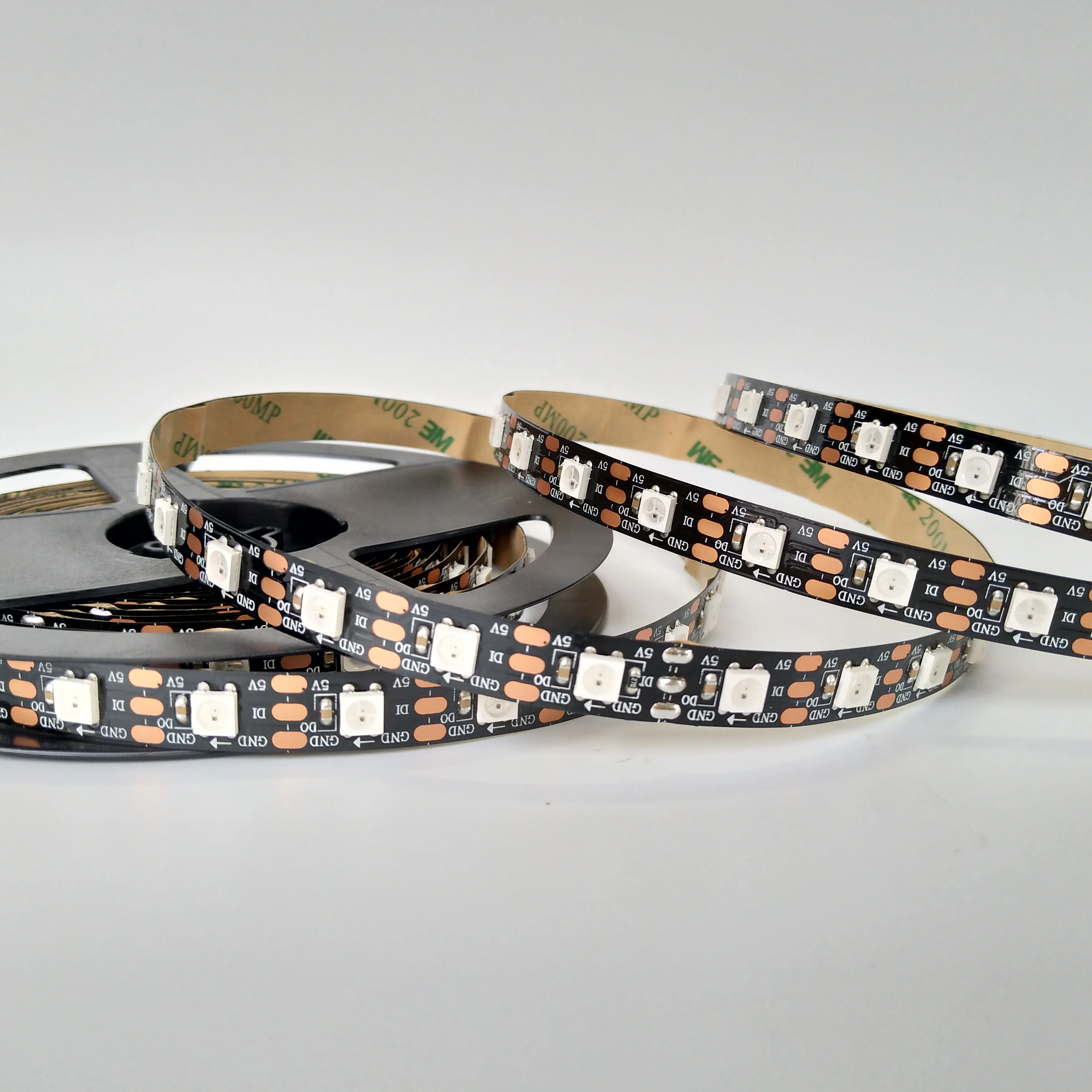 Waterproof Programmable 5050 60led Digital Addressable RGB ic pixel SK6812 WS2812 2812B WS2812B rgbic LED Strip lights