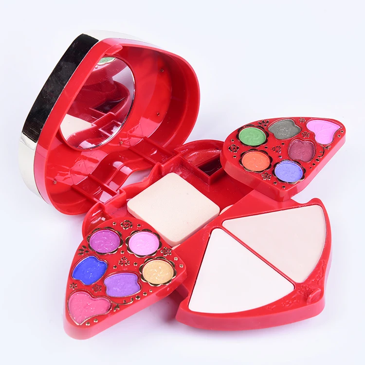 Оптовая продажа, многофункциональный набор для макияжа в форме сердца, высококачественные косметические наборы для макияжа