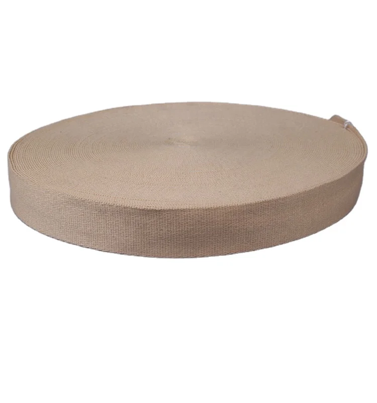 Прямая поставка с фабрики, горячая Распродажа, тканая хлопковая лента, изготовленная на заказ сверхпрочная хлопковая лента