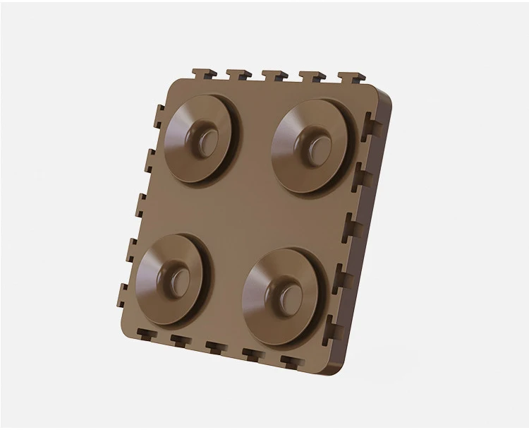 Interactive Dog Puzzle Slow Feed Mat Lick Pad Strong Suction Dog Licking Mat for Dog Training, Distracting, Bathing