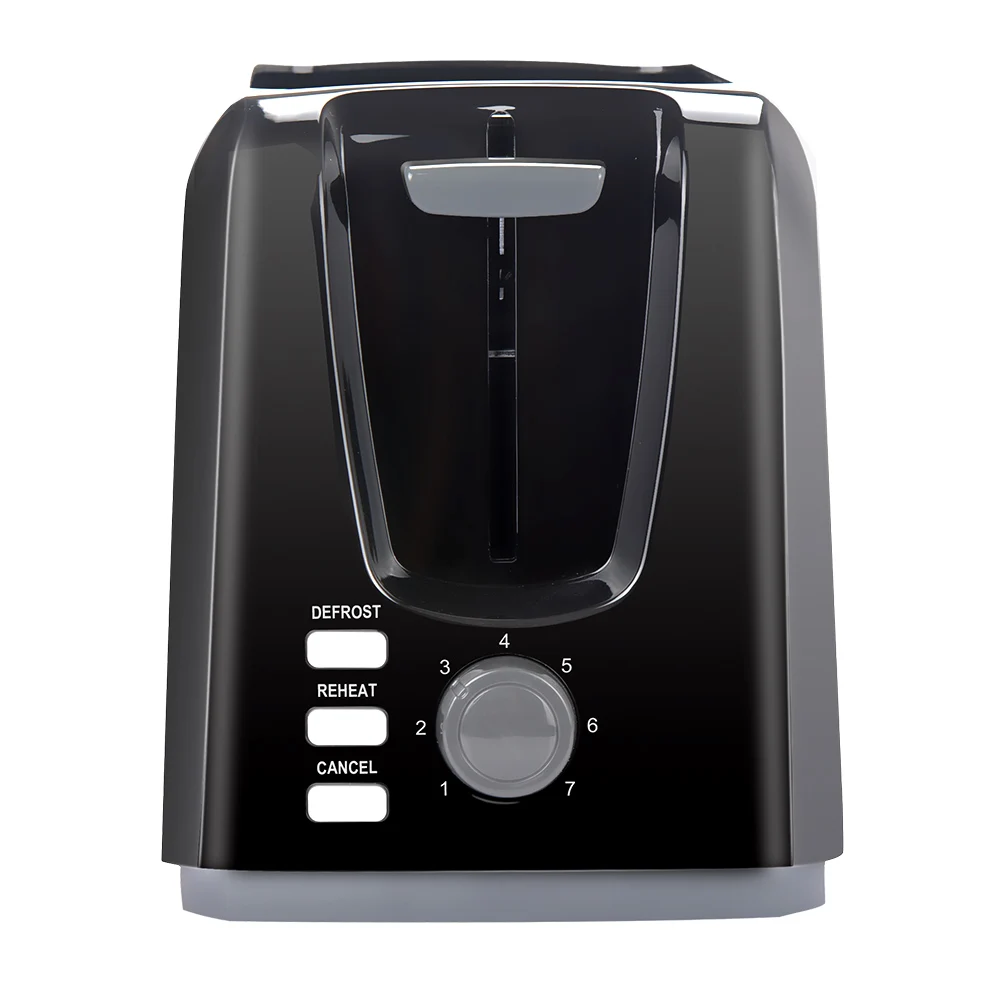 
2 Slice Stainless Steel Multi-functional Toaster with Warm Rack 