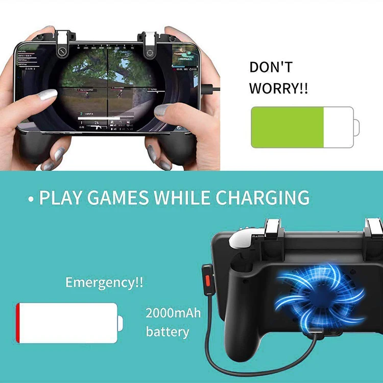 Брелок для мобильного триггера игровой контроллер кошелек геймпад iPhone android scuff