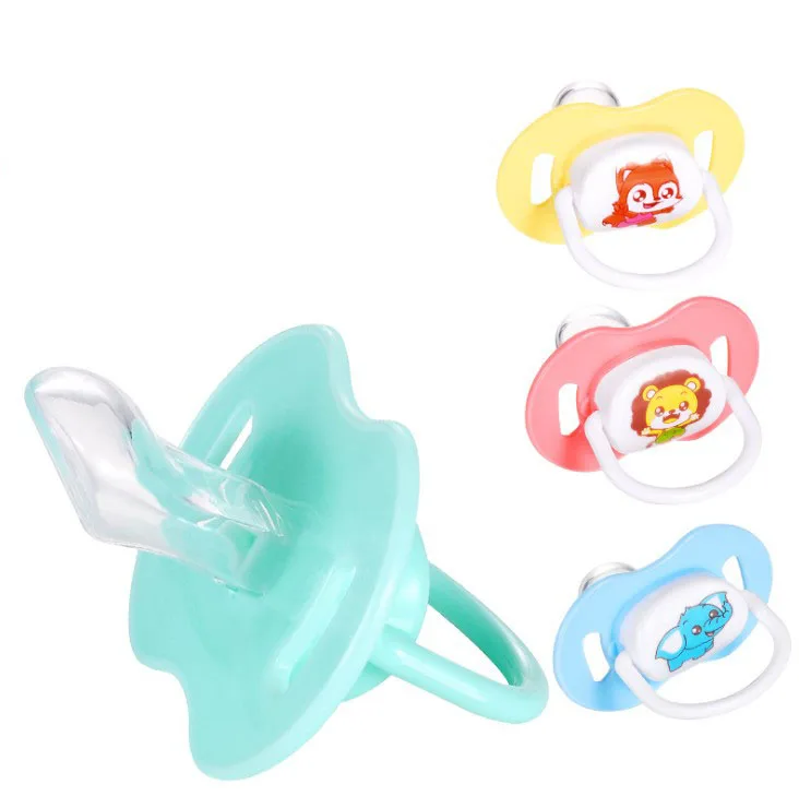 infant baby silicone pacifier food grade adult pacifier for newborn baby
