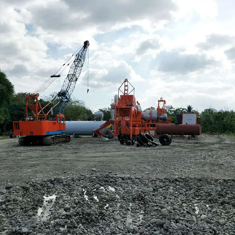 Mobile Asphalt Mixer Patching Plant 60tph Mini Mobile Asphalt Mixing Plant Price