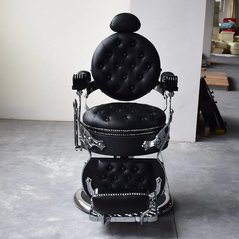 Barber shop fashion Wholesale Modern Cheap salon furniture Luxury Antique Barber Chair For Sale