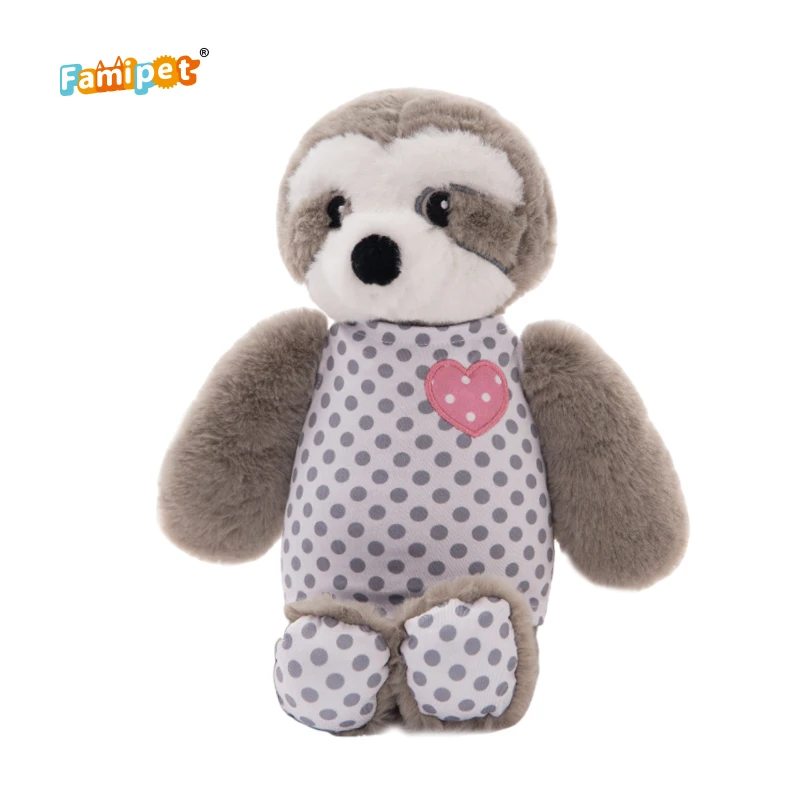 Famipet Manufacturer Wholesale Custom Design Kawaii Soft Kids Plush Toy Stuffed Animal Toy with Removable Clothes