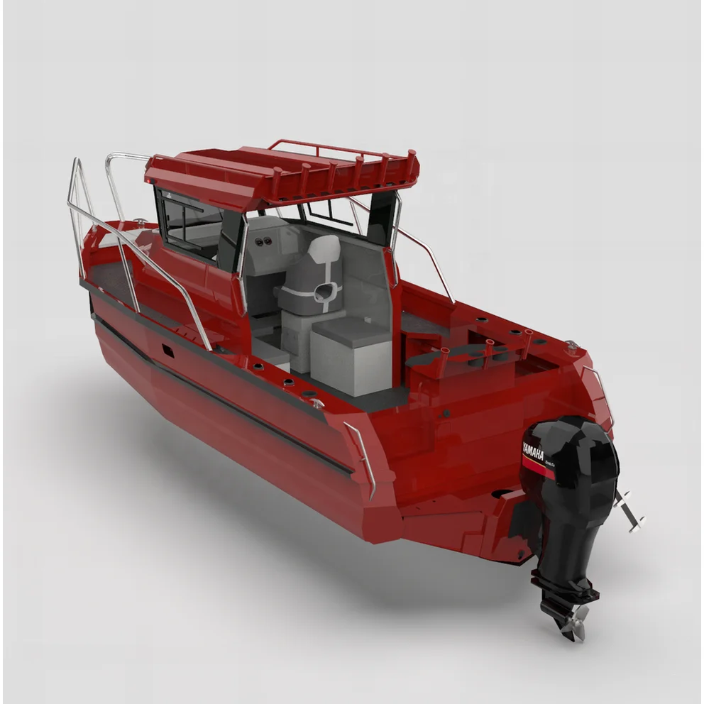 
6.85m Aluminum Fishing Boat Easy Craft Ultra Center Cabin 2250 