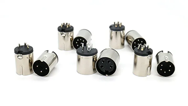 2023 customized mini din connector 8 pin male and female waterproof din connector