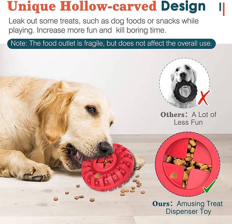 Natural Rubber Indestructible Tyre Pet Dog Chew Toys Treat Dispenser Teeth Cleaning Dog Chew Food Toys for Aggressive Chewers