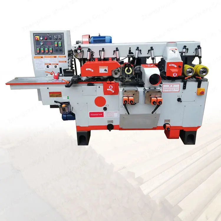 Heavy Duty Automatic  four side moulder machine Wood 4 Side Planer Machine Wood Planing Machines