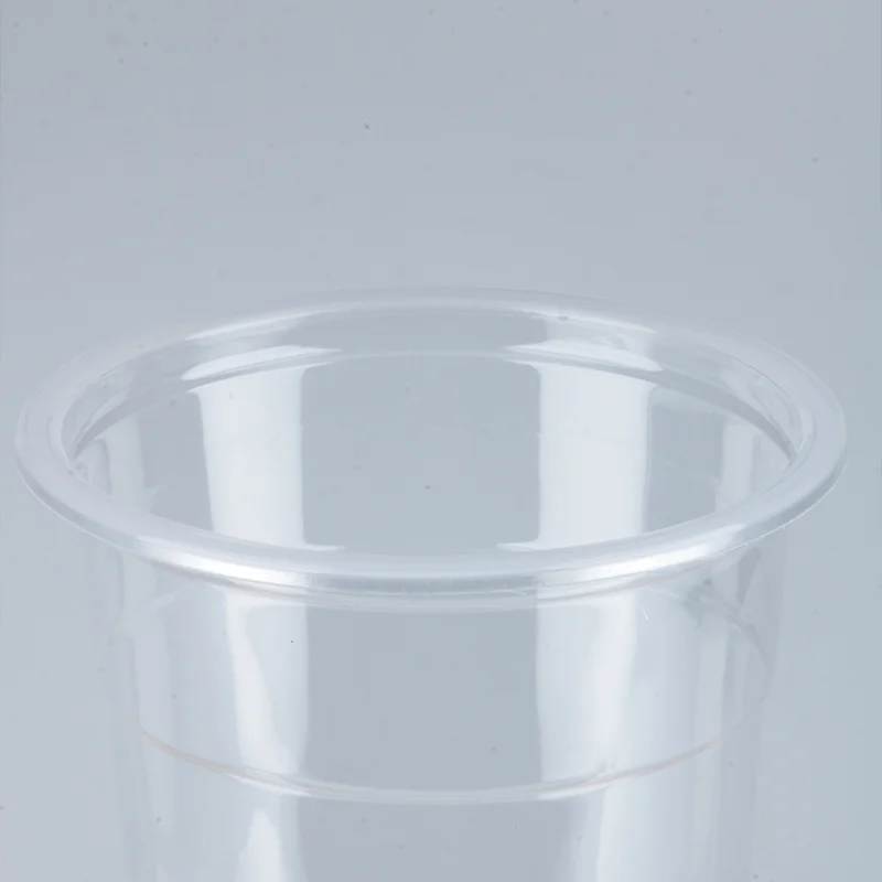 95mm Cup 360ml 500ml Plastic Boba Cup Disposable Milk Bubble Tea PP plastic cups  with Lid Variety