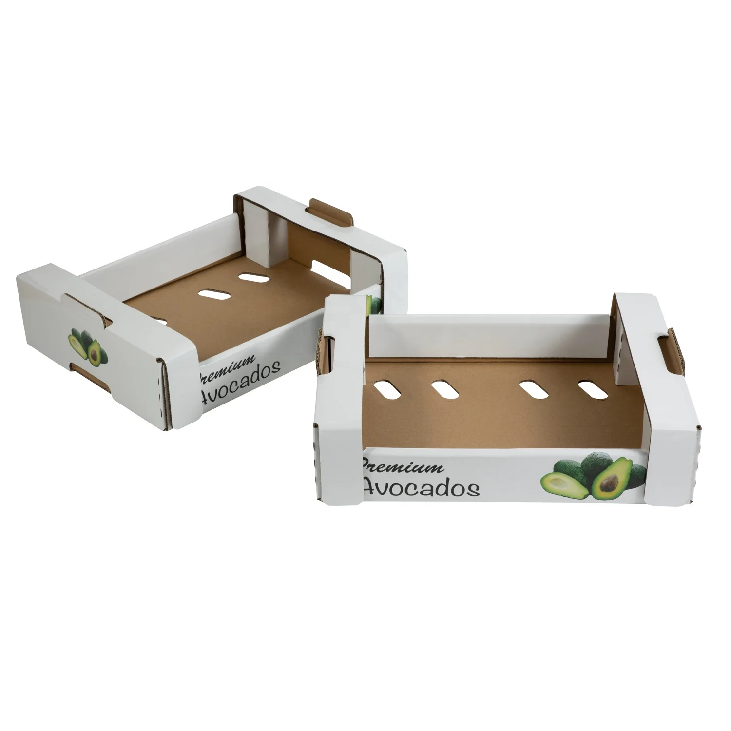 OEM Printed Corrugated Fresh Banana Carton Paper Box Packing Durable Fruit Box Custom Corrugated Board Agriculture FC Recyclable