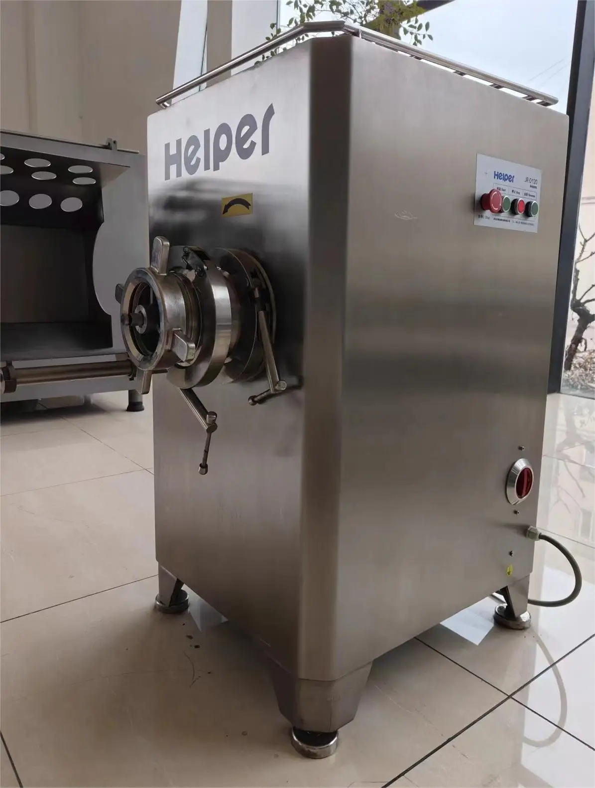 Industrial Electric Meat Grinding Machine Commercial Frozen Fresh Meat Mincer Grinder cutter