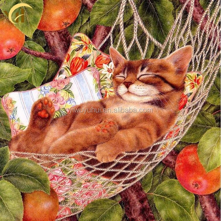 Алмазная живопись «Кот»