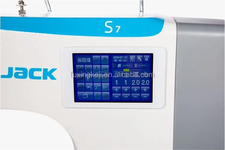 High Speed JACK S7 Digitalized Postbed Machine With Independent Stepper Motors industrial sewing machine for garment