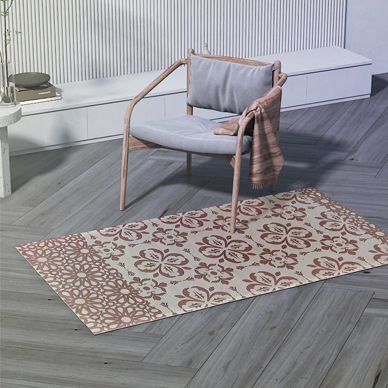 Custom Non Slip Mats Easy to Clean Washable Carpets and Rugs Living Room Area Rug