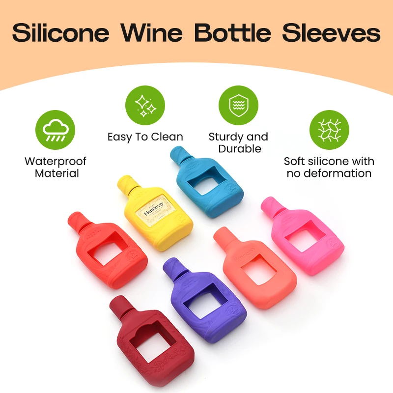 Manufacturer Wide Silicone Cup Holder Reusable Wine Coffee Cup and Silicone Sleeve