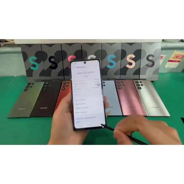 Feature telefono Factory Price telephone portable S22 ultra 6.7inch Mobile Phone Android Smartphone