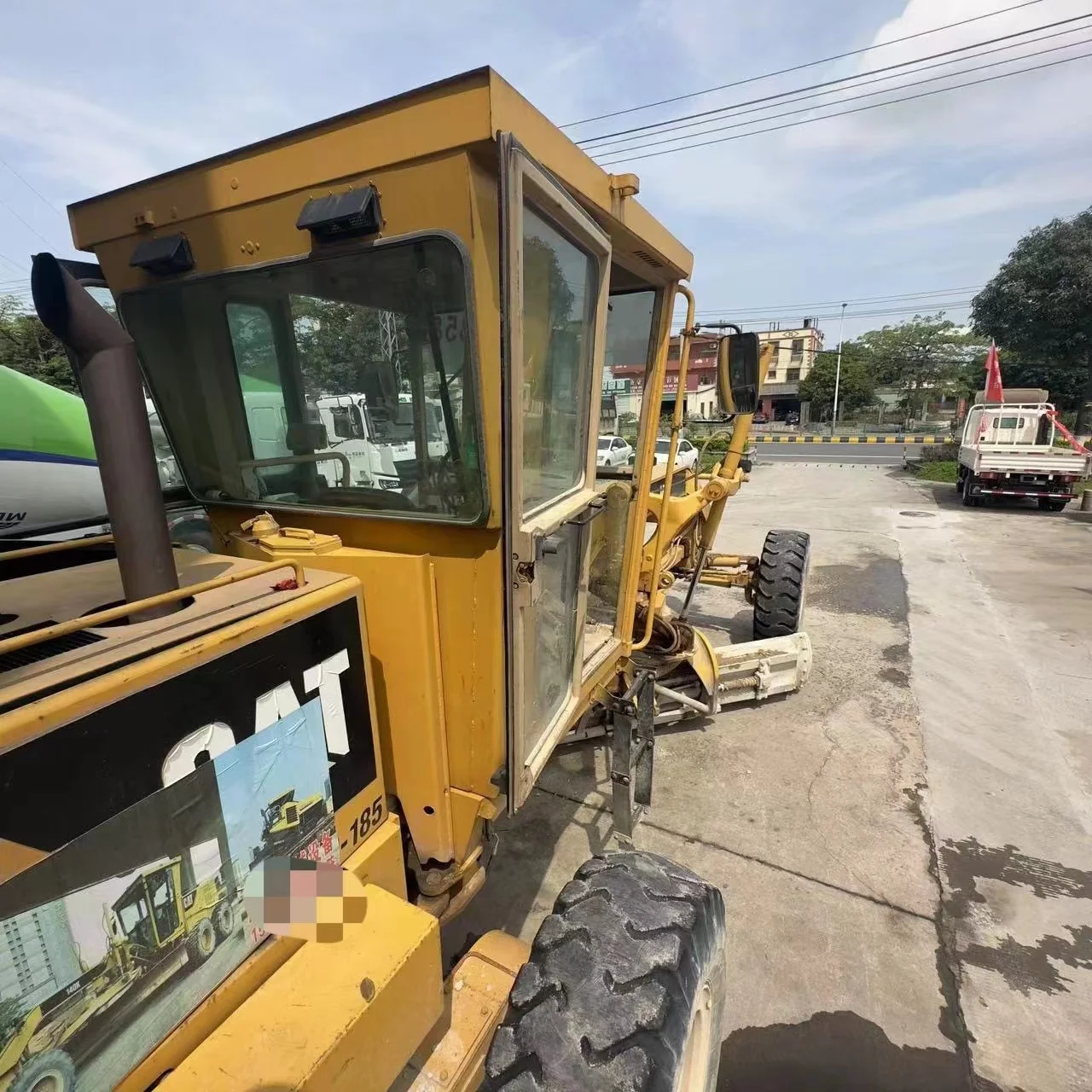 Caterpillar 140H Motor Grader Used Caterpillar Motor Grader Cat 14h Cat 140h Motor Grader Original Wheel Provided Large Capacity