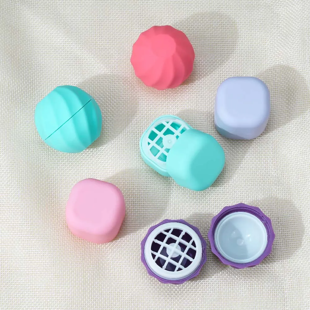 Lip Balm Ball Round Chapstick Container 7g /7ml /0.25oz egg shape Containers Screw Cap Lipstick Jar