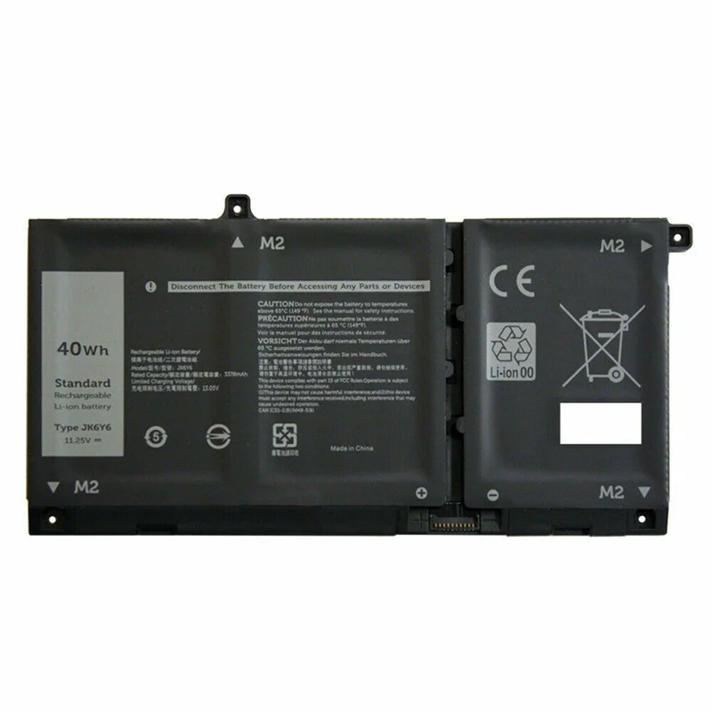 New arrival JK6Y6 battery for Dell Latitude 3510 Vostro 5402 CF5RH 3ICP5/57/78 wholesale battery