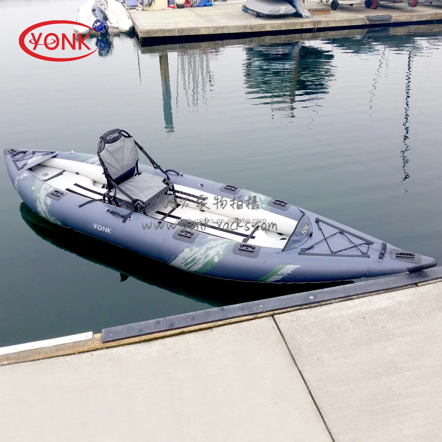 YONK Aluminum Seat for Inflatable Boat or SUP Chair