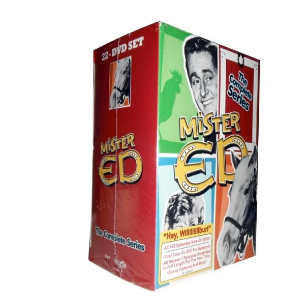 Mister ED полный сериал 22DVD оптовая продажа dvd фильмы Сериалы Заводская поставка Бесплатная доставка Ama/zon/eBay Бестселлер dvd