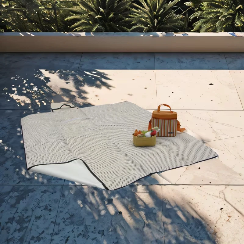 Wholesale Sunset Beach Oxford Portable Foldable Picnic Mat Outdoor Beach Travel