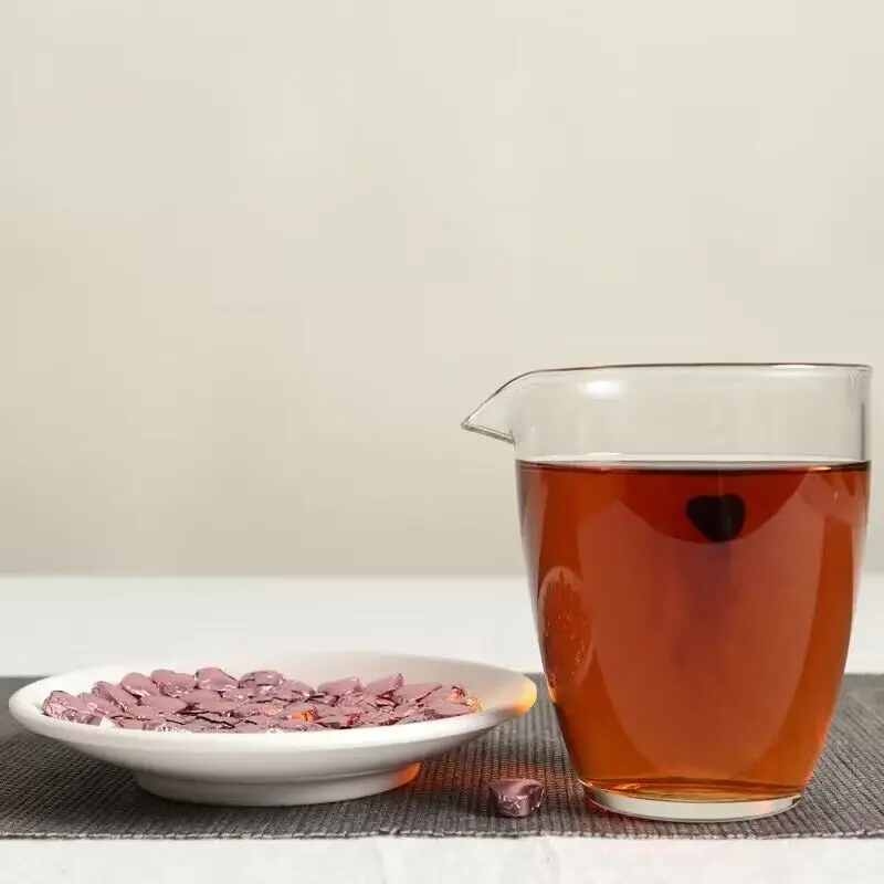 Instant Yunnan Puer Oil Heart Shape Chagao Puerh Tea Paste Fermented Rose Puer Chagao Resin