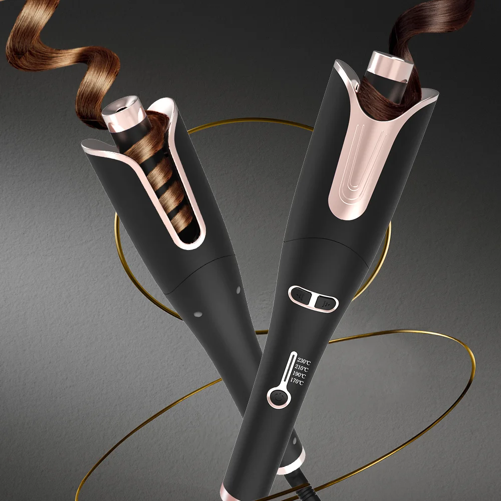 Electric Automatic Hair Curler Rotating Ceramic Hair Curler Wave Machine Hair Styler Ceramic Curling Iron Wand