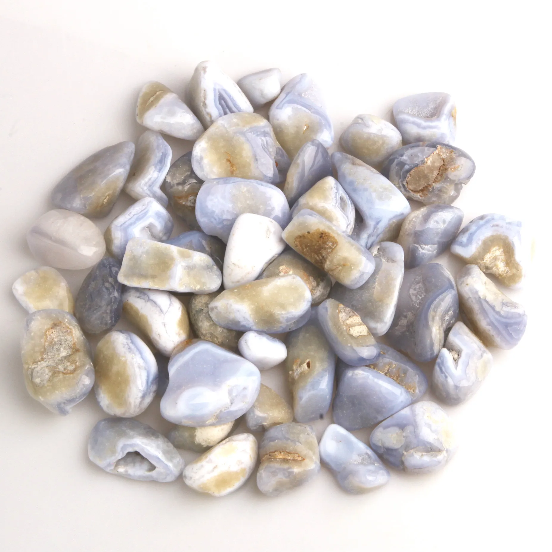 Wholesale Natural Azurlite Gravel Crystal Crushed Stone