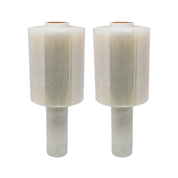 Moving supplies packaging hand mini rollos stretch film clear small stretch wrap