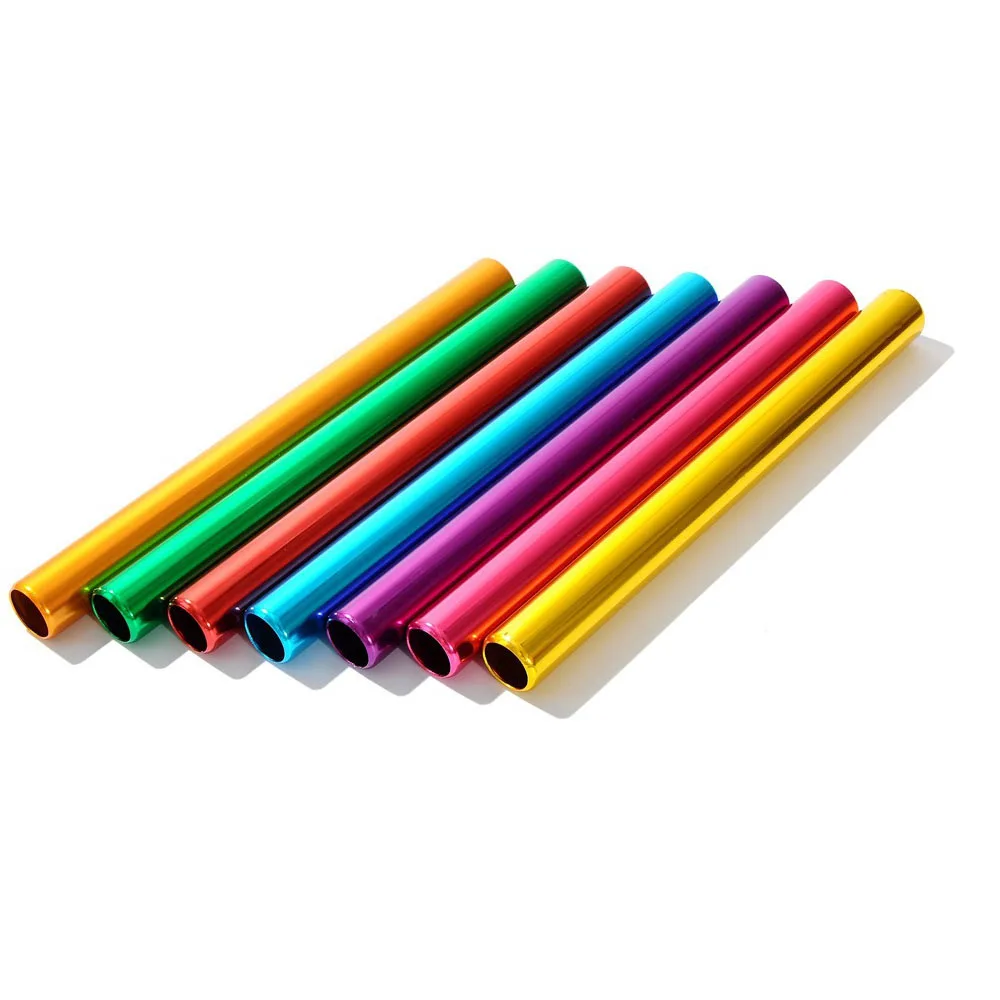 Aluminum Relay Baton Aluminum Professional Track Field Race Running Relay Baton