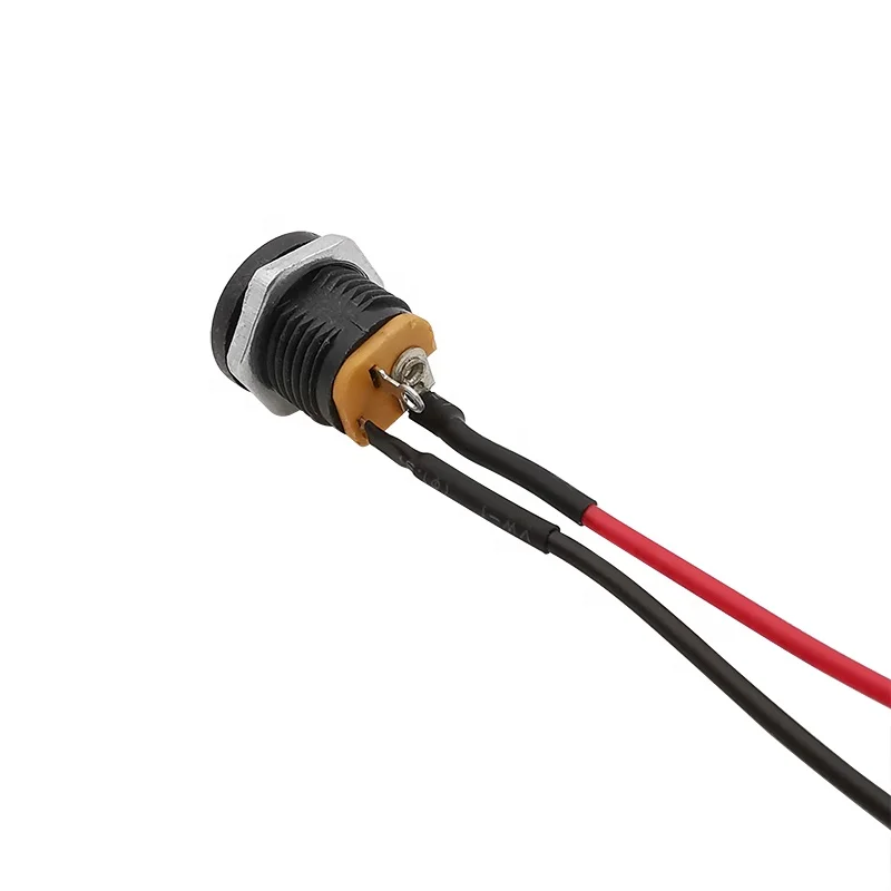 OULAIDA 10Pcs DC 5.5mm x 2.1mm DC Power Female Jack to JST SM 2 Pin Male Plug Cable Connector Adapter DC 5.5 2.1 10cm 15cm 20cm