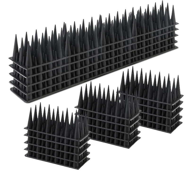 Оптовая продажа, забор для фермы, балкона, большой размер, PP, анти-птичий шип, пластиковые шипы для птиц, голубей