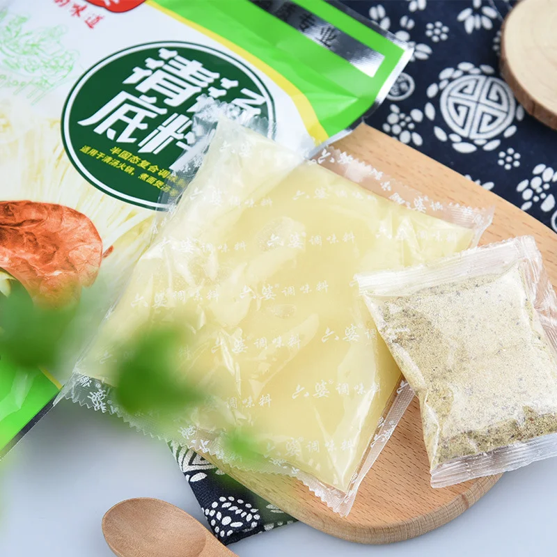 Liupo 2020 vegetable oil hot pot soup base with reasonable price