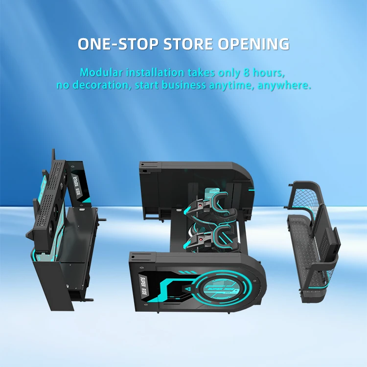 9D VR 2 Seater Interactive Game Simulator Virtual Reality Arcade Machine Indoor Game 9D Cinema Flight Simulator