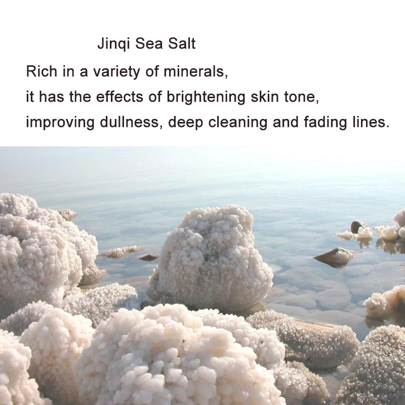 Silk Protein Soap Sea Salt Deep Cleansing Goat Milk Soap Facial Cleansing And Bath Handmade Milk Soap