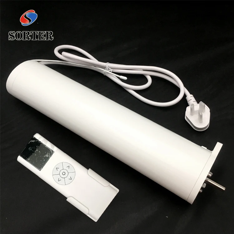 new design factory remote control motor automatic motorized smart metal electric curtain