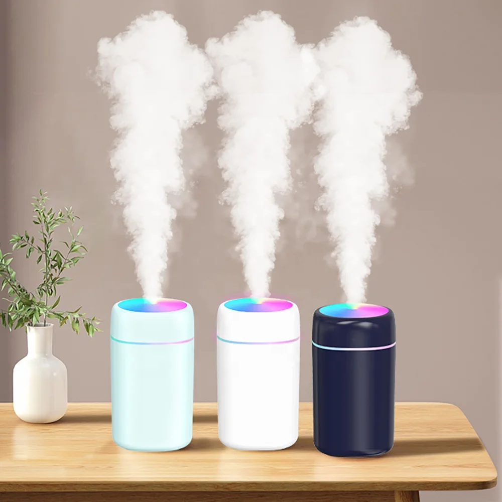 330ml Water Tank Air Humidifier Mini Design Air Humidifier Aroma Nano Atomization Dazzle Color Air Humidifier With OEM Service