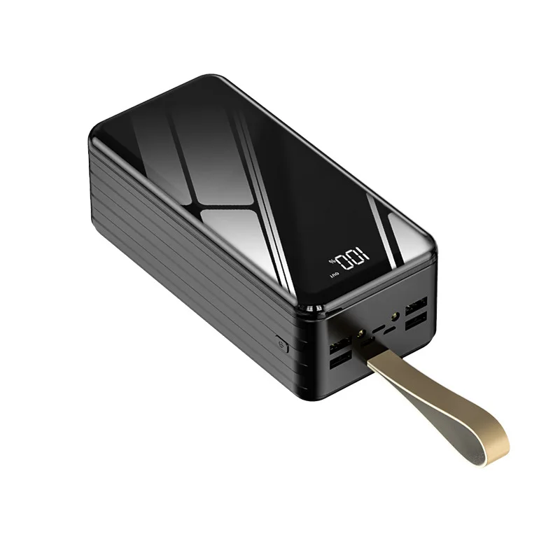 2022 Fashion New Large-capacity 60,000 Mah Power Bank Emergency Light Mobile Power Outdoor Portable Live Broadcast Customization