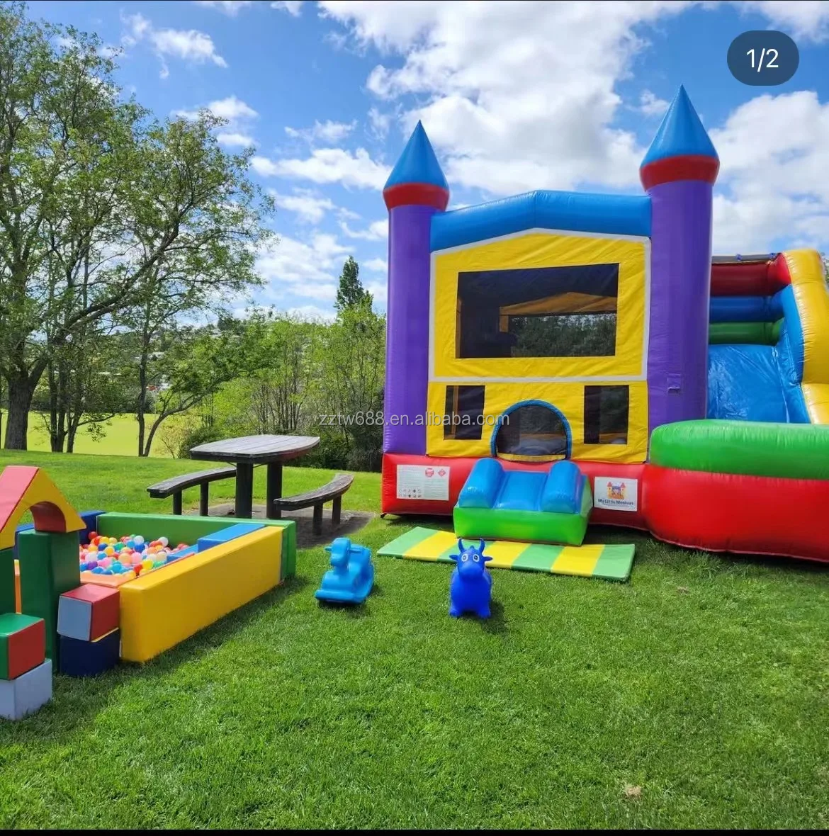 High Quality Material Cartoon Sports Toys Hopper Ride Inflatable Bouncy Rubber Eco-friendly PVC Animal Toys For Kid