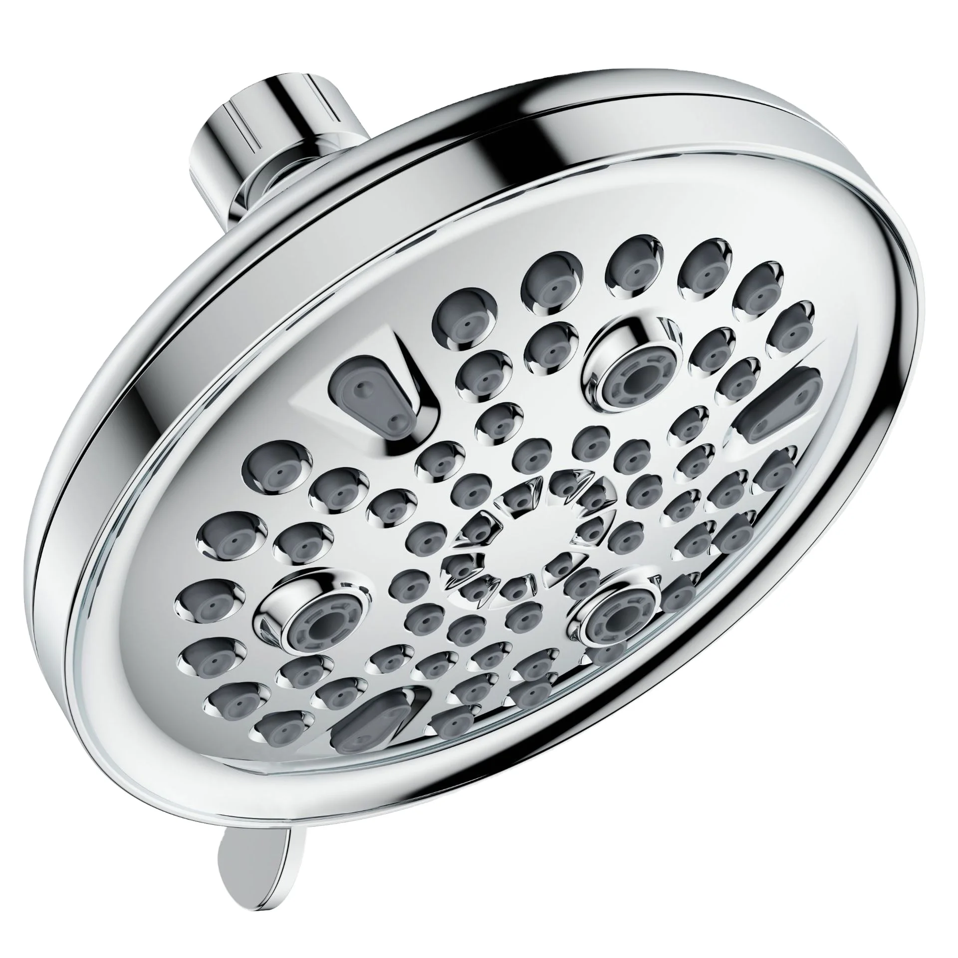 NES-XL684 Pressurized multi-function 9 kinds of water modes silicone self-cleaning function shower top spray shower