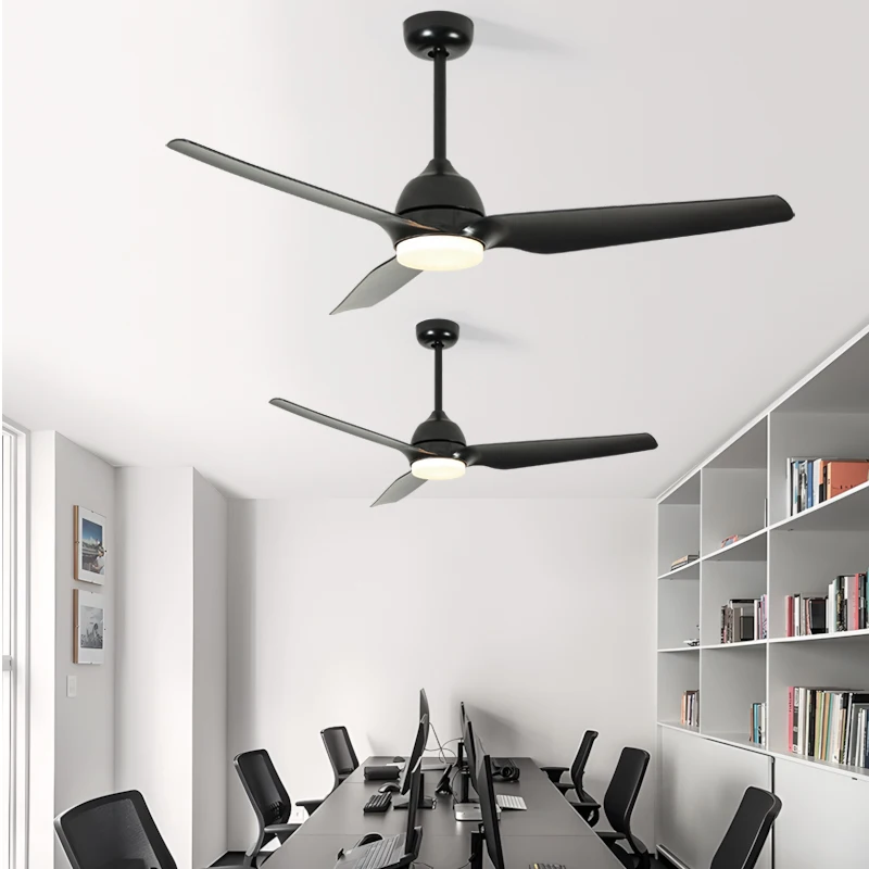 Factory Direct 56-Inch LED Ceiling Lights Modern Design DC Motor Low-Noise Frequency Conversion Remote Control Household Use