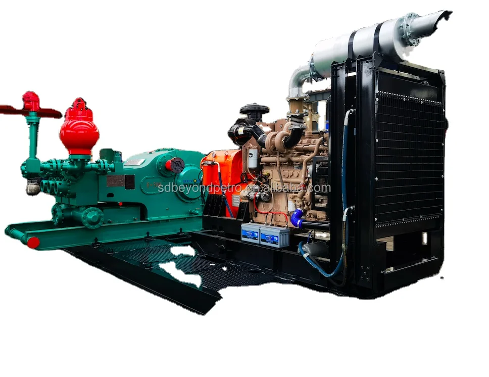 F-1300/1600 Oilfield Drilling Rig Mud Pump  with Rubber Air Bladder